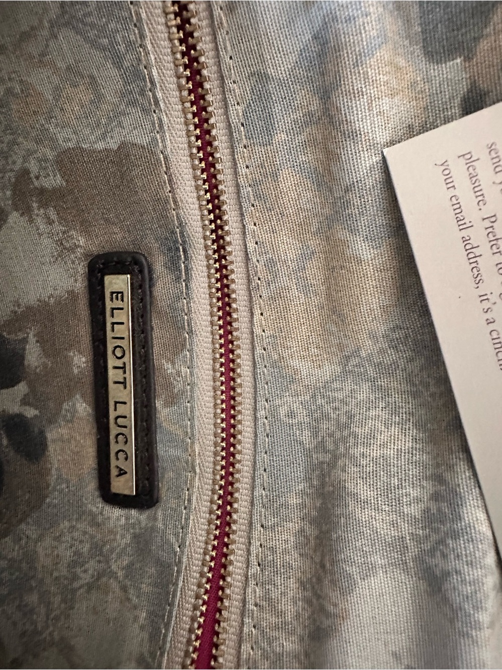 Elliott Lucca Coral Rose Straw Crossbody Bag - Picture 9 of 11